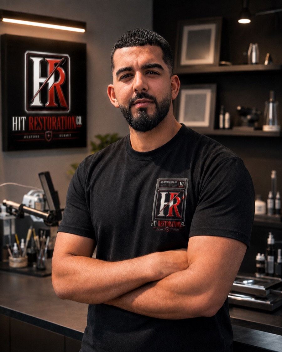 Ismail Oumacha, founder of Hit Restoration Co.